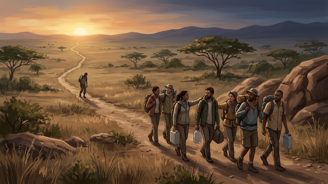 Provérbio africano do dia: “Se você quer ir rápido, vá sozinho, mas se quer ir longe, vá acompanhado.” A reflexão sobre união, cooperação e sucesso duradouro