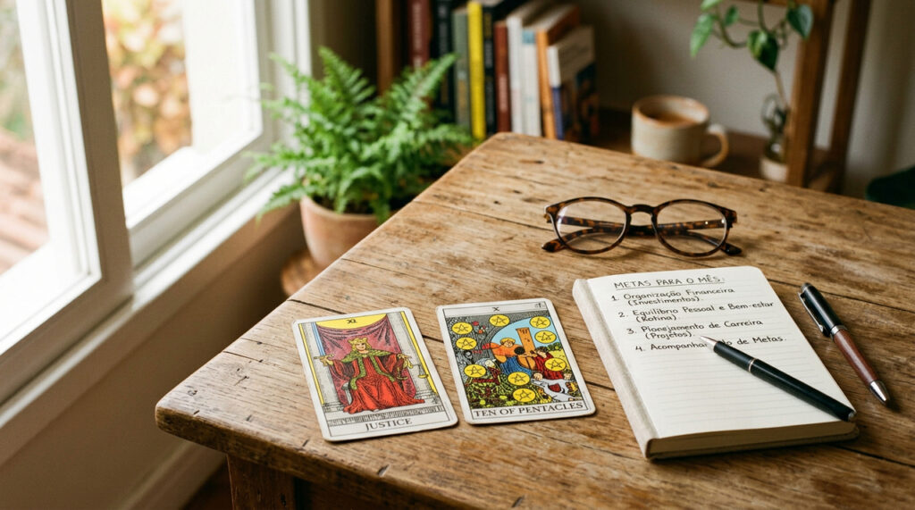 Essas cartas do tarot indicam estabilidade após turbulência e apontam um período de mais segurança