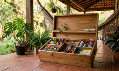 Como fazer uma caixa organizadora de madeira para guardar brinquedos, ferramentas e muito mais em casa