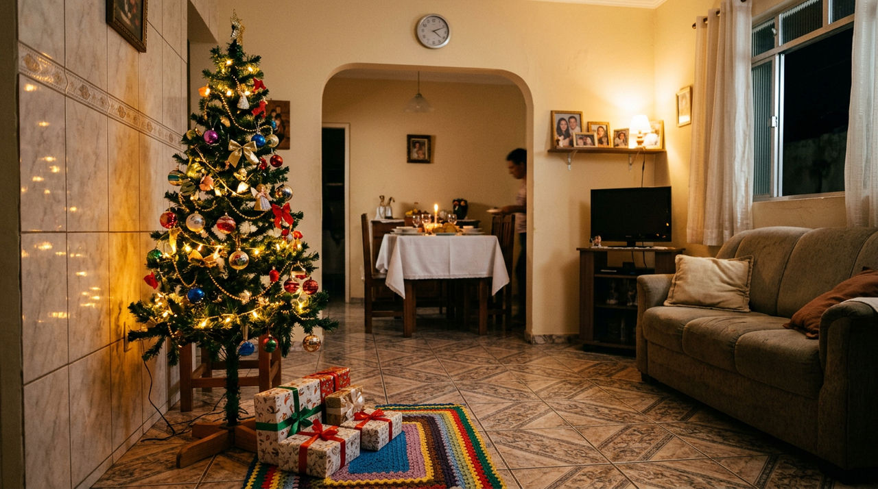 Quando o Natal não precisava de exageros para reunir a família e deixar a noite especial