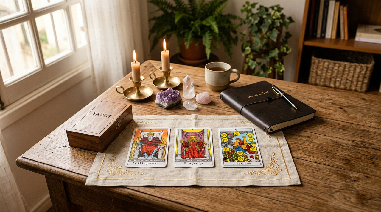 Essas cartas do tarot indicam estabilidade após turbulência e apontam um período de mais segurança