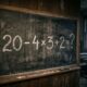 Professores de matemática confirmam: 9 em cada 10 alunos erram essa conta simples 20 - 4 × 3 + 2