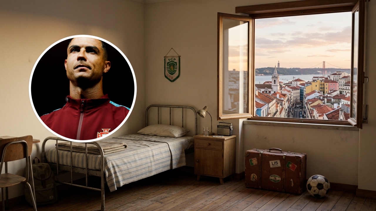 Ele cresceu em um pequeno quarto com três irmãos. Aos 12 anos, mudou-se sozinho para Lisboa. Superou as dificuldades, tornou-se um dos maiores jogadores da história e construiu uma fortuna de US$ 1,4 bilhão