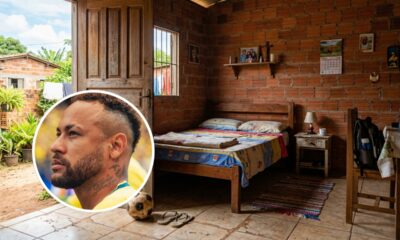 Nascido em Mogi das Cruzes, dividia um quarto com os pais e a irmã. Após uma infância de dificuldades, o Santos apostou no menino que faria a transferência mais cara da história do futebol