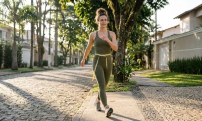 Caminhada diária por 30 dias mostrou que constância e ritmo moderado podem contribuir para perda de peso, melhora do sono e mais disposição.