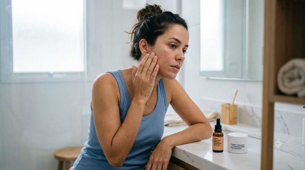 Pele opaca e sensível pode ser sinal de estresse e a neurocosmética ajuda você a recuperar o brilho