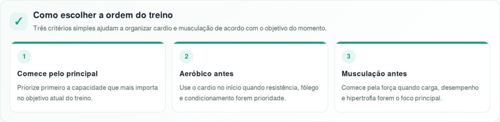 Cardio antes ou depois da musculação saiba como a ordem do treino define seus resultados