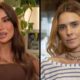 Bianca Andrade e Carolina Dieckmann em tela dividida, ambas com olhares diretos