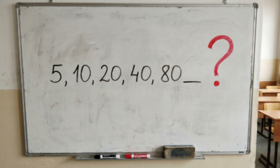 O desafio do número que falta, 5, 10, 20, 40, _ parece óbvio, mas 80% erra esse tipo de teste