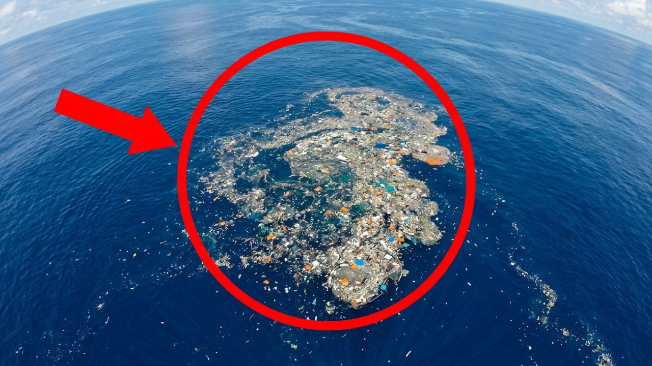 Uma ilha de lixo no Oceano Pacífico já é três vezes maior que a França e continua crescendo, preocupando ambientalistas