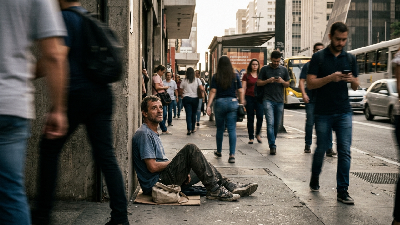 José Saramago sobre a apatia: “Acho que não cegamos, acho que estamos cegos: cegos que veem, cegos que, vendo, não veem.” Uma reflexão sobre a indiferença coletiva e a perda da empatia no mundo moderno