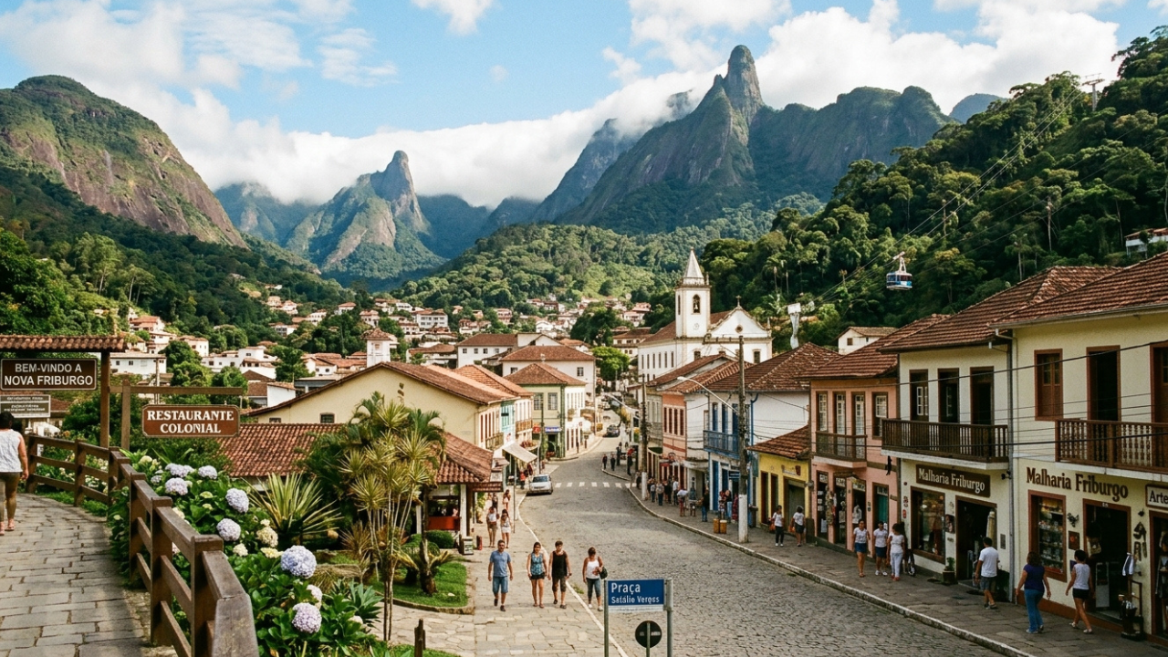 A "Suíça Brasileira" fundada por 100 famílias suíças em 1818 na serra fluminense