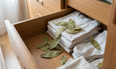 Colocar folhas de louro nas gavetas do guarda-roupa: para que serve e o que acontece com as traças após alguns dias