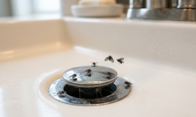Nem água sanitária pura, nem inseticida: o passo a passo da limpeza que elimina mosquitinhos de ralo