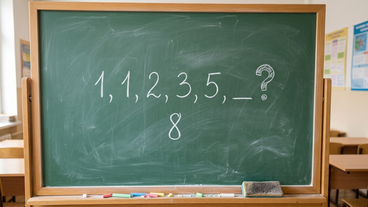O teste do número que falta: 1, 1, 2, 3, 5, _: qual é o próximo número e por que ele importa