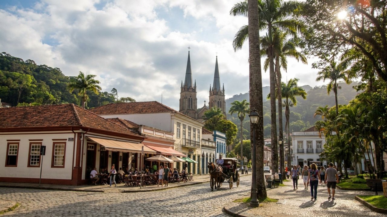 Um rei viveu aqui: a “Cidade Imperial” brasileira que hoje se destaca pelo friozinho e pela forte cultura cervejeira