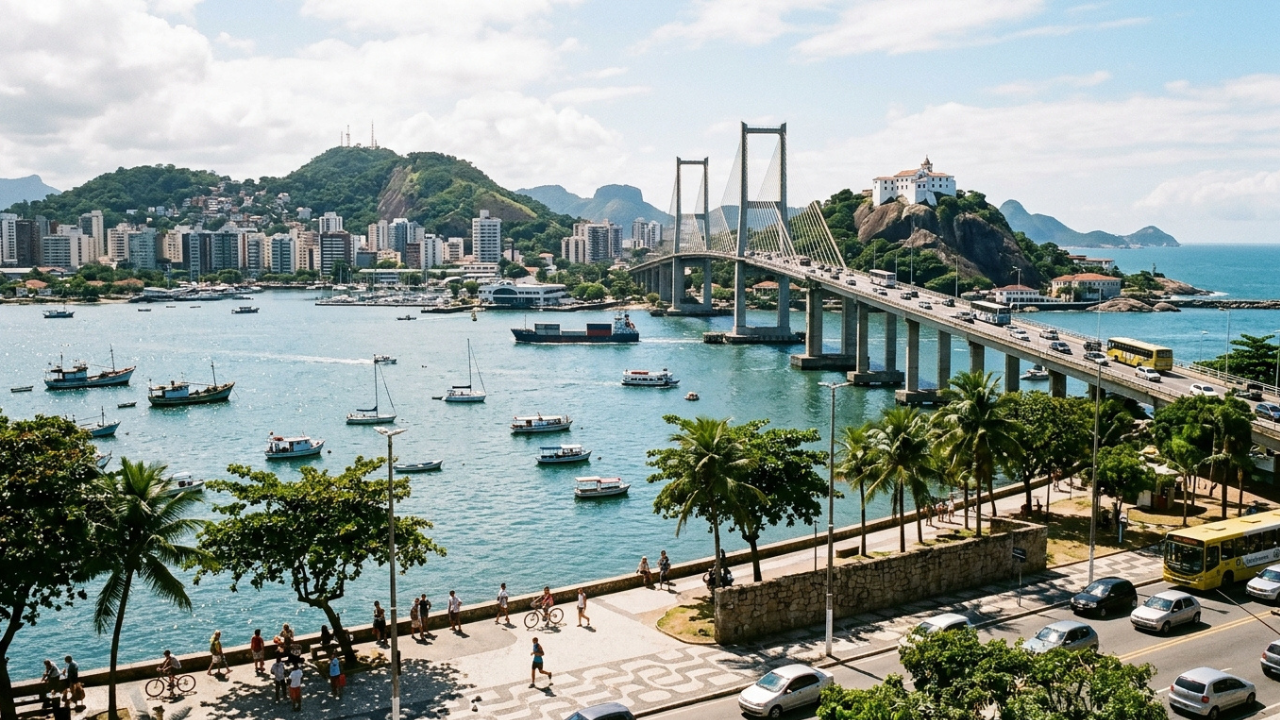 Entre 33 ilhas e 7 pontes, esta cidade brasileira chama atenção pela paisagem e pelo destaque em um ranking nacional de inteligência