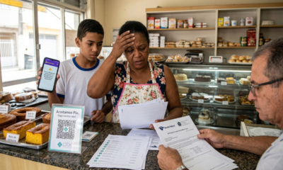 Vendedora de bolos recebe R$ 5 mil de Pix mensais na conta do filho de 14 anos, Receita bloqueia o menor e cobra imposto retroativo da família