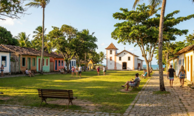 Um vilarejo de 440 anos no Nordeste onde casinhas coloridas protegidas preservam o charme de um antigo povoado