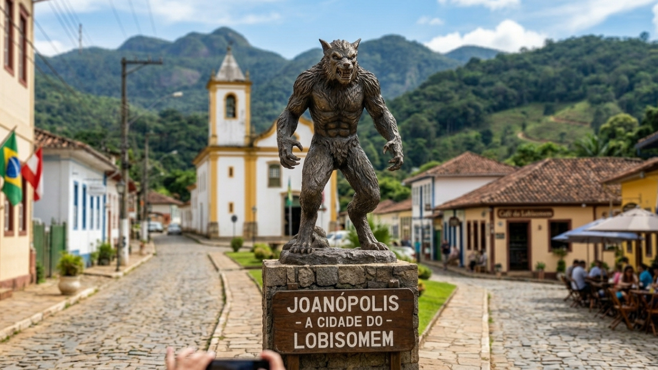 A pequena cidade do Lobisomem que realizou o 1º Festival da Lua Cheia no interior de São Paulo com histórias assombradas, documentários e queijos com o nome da criatura