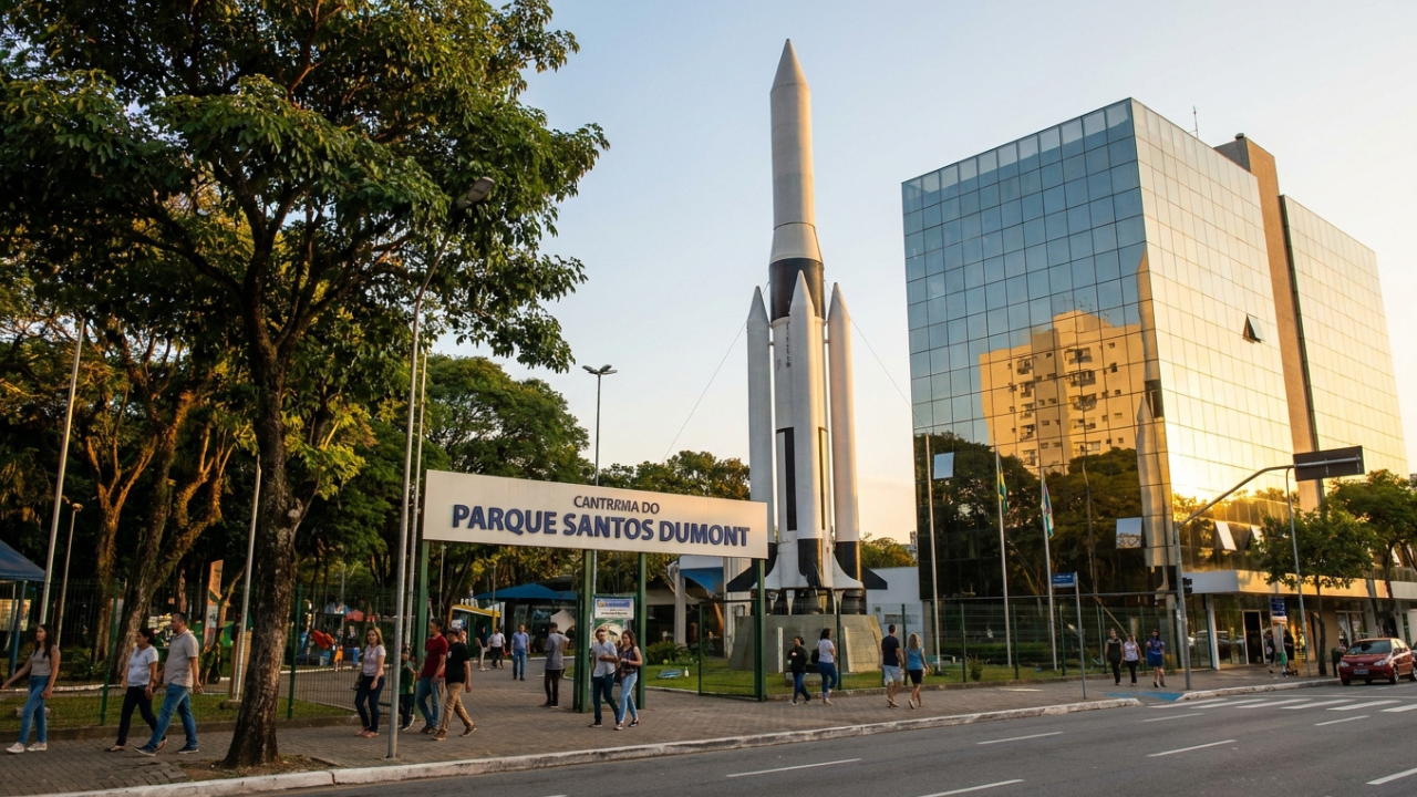 A cidade brasileira que cresce com tecnologia, mas mantém natureza e qualidade do ar como parte da vida urbana