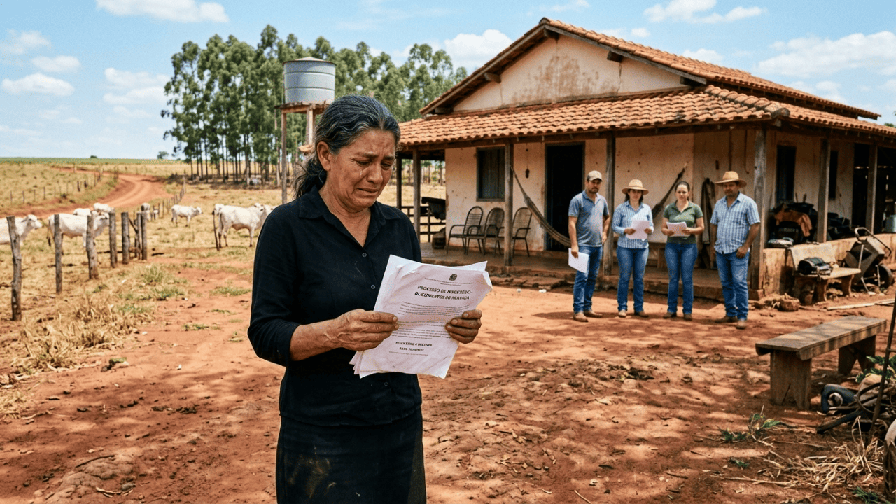 Herança de R$ 12 milhões no Goiás é travada após teste de DNA revelar 4 filhos secretos; viúva perde 50% das fazendas