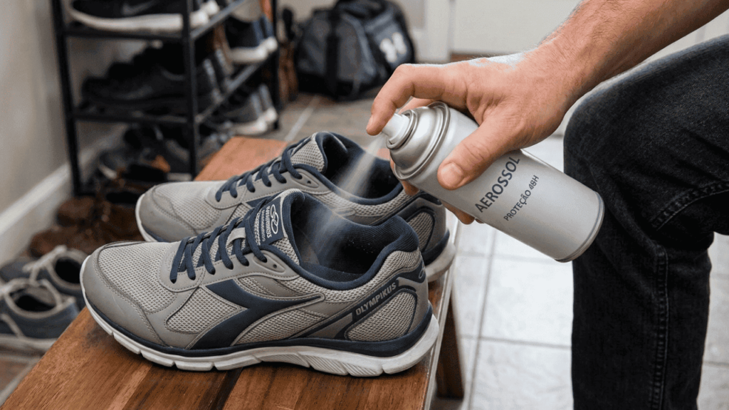 Borrifar desodorante antitranspirante nas solas antes de calçar sapatos: para que serve e o que acontece com as bolhas após horas em pé