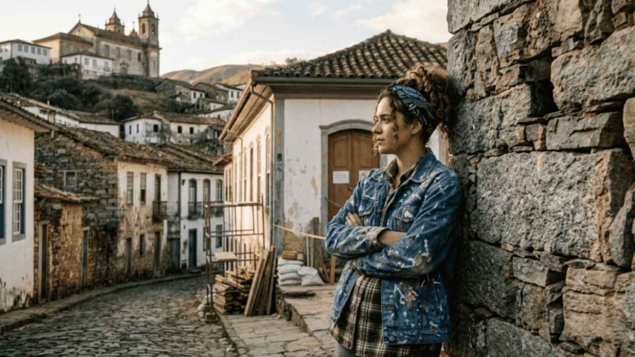Jovem reforma casa de 95 anos em vila colonial de 1580, escava o chão para modernizar e perde acesso ao imóvel após encontrar ruínas do século XVI no subsolo