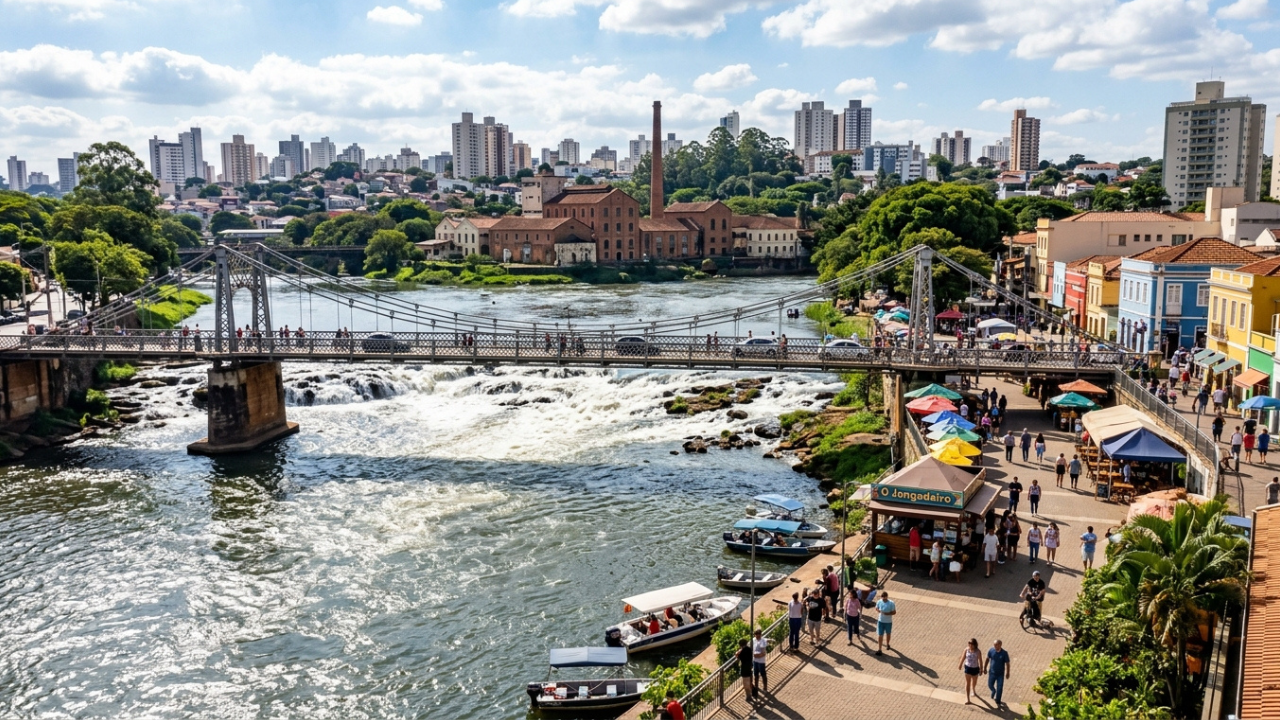 A cidade batizada de "lugar onde o peixe para" abriga o mais antigo salão de humor do mundo em atividade contínua desde 1974