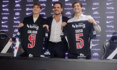 Argentinos do Vasco já podem estrear contra o Santos
