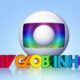 Logo da TV Globinho, com o globo da Rede Globo e o nome do programa em letras coloridas 3D