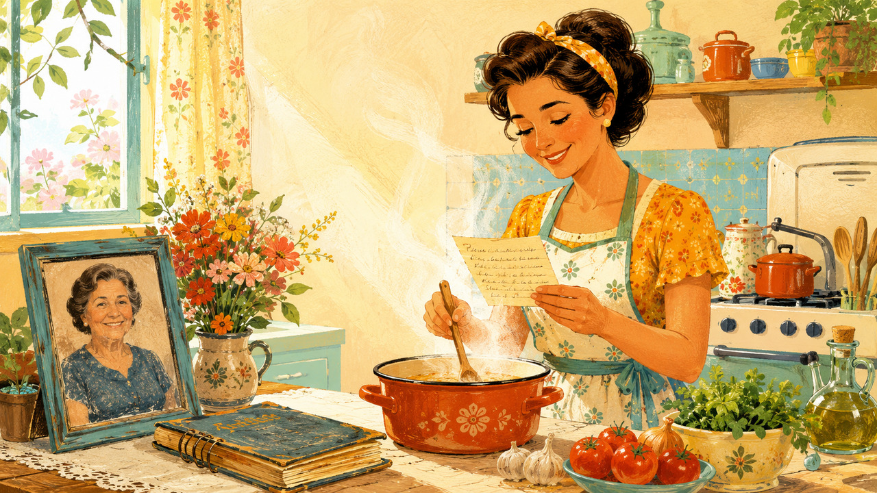 Segundo a psicologia, quem guarda receitas escritas à mão de parentes que já morreram não está apenas cozinhando, mas mantendo um vínculo afetivo que o cérebro trata como presença