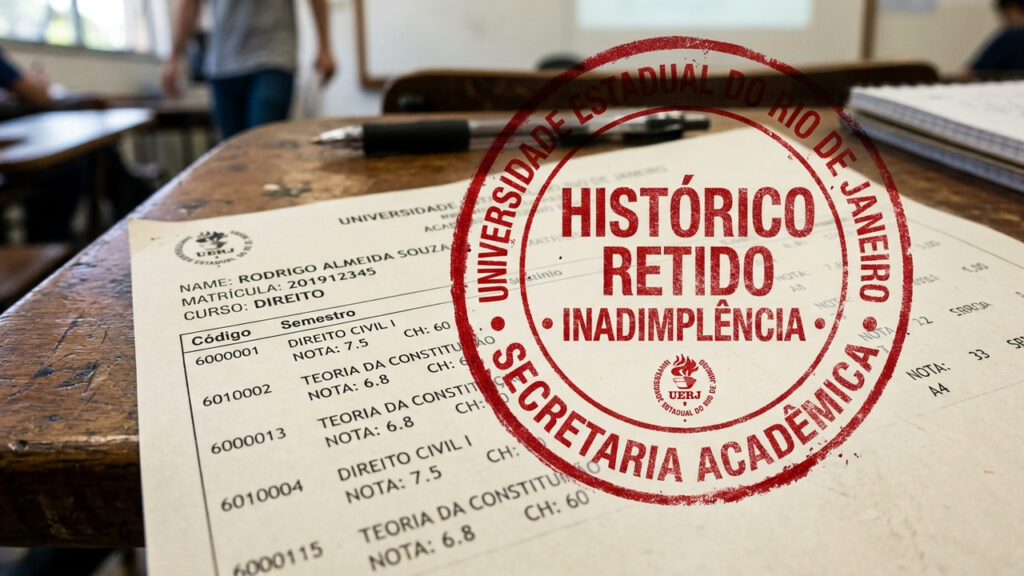 Faculdade particular impede aluno de fazer provas finais e retém o histórico escolar por causa de 2 mensalidades atrasadas e sofre processo pesado