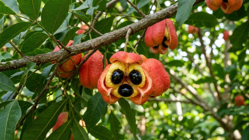 A fruta nacional jamaicana que é deliciosa cozida, mas esconde um segredo mortal se você tentar comer a polpa antes dela abrir naturalmente