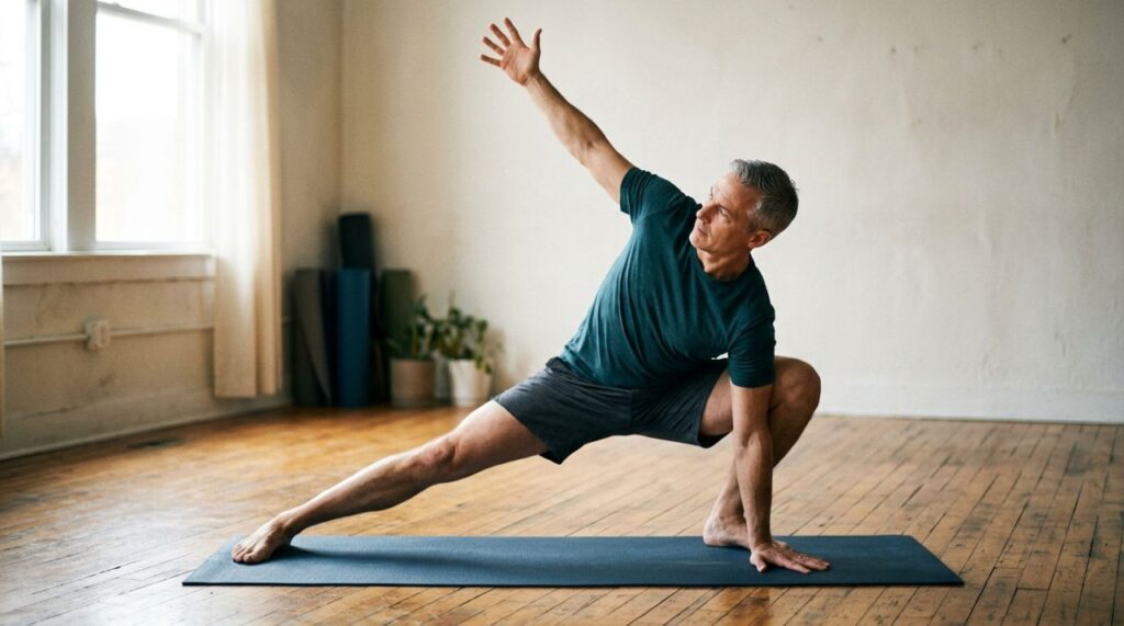 Não é ioga nem pilates: o treino de mobilidade que transforma movimentos lentos em exercício