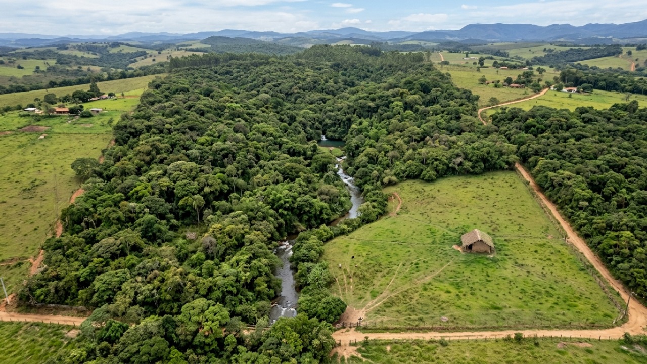 Herdeiro recebe terreno rural de 12 hectares avaliado em R$ 600 mil, contrata projeto para construir a casa da família e descobre que 80% da área está em preservação permanente e nada pode ser erguido ali
