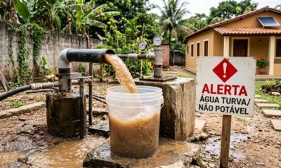 Morador contrata poço artesiano por R$ 18 mil, a água sai imprópria no laudo e ele descobre que a outorga estadual era obrigatória antes da primeira perfuração