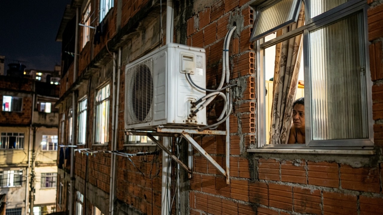 Morador instala ar-condicionado no apartamento para fugir do calor, mas o que parecia uma solução simples acaba iniciando uma verdadeira guerra entre vizinhos