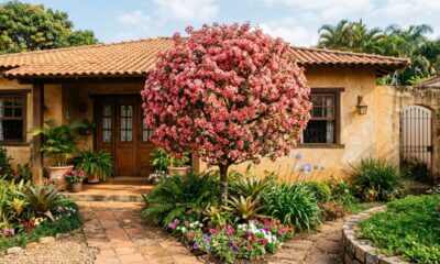 3 árvores floridas para jardins pequenos que valem a pena plantar no outono, pensando na beleza da próxima primavera