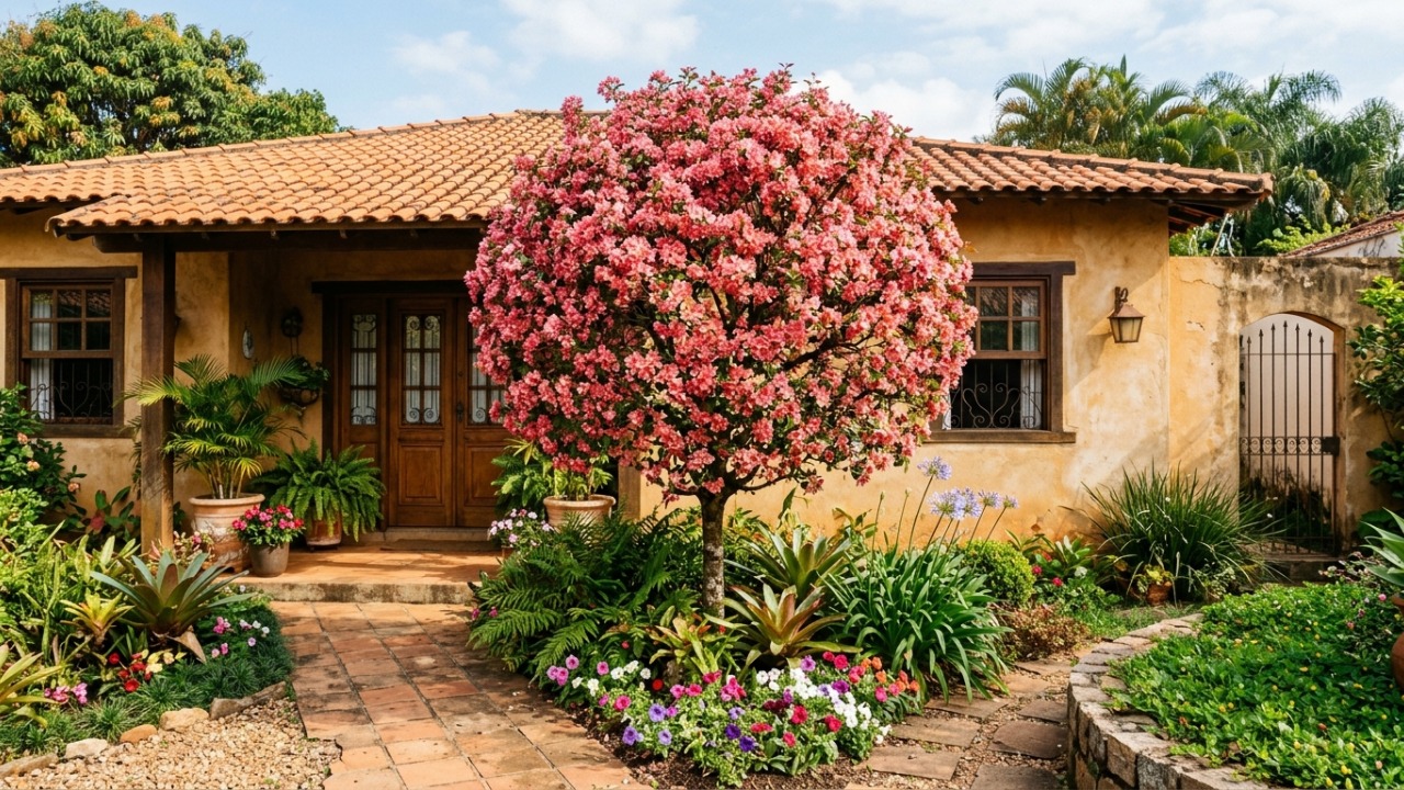 3 árvores floridas para jardins pequenos que valem a pena plantar no outono, pensando na beleza da próxima primavera