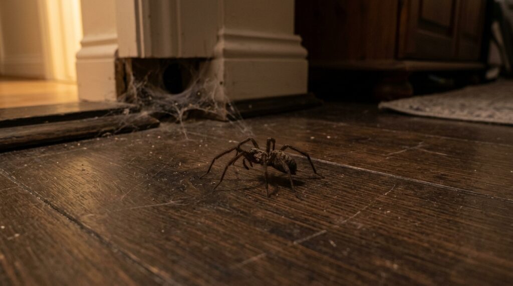 Nem sempre bonita, mas na maioria das vezes inofensivas: aranhas no apartamento