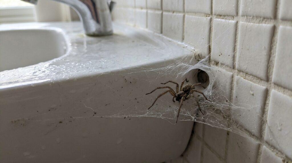Apesar do susto, aranhas “domésticas” podem cumprir uma função no ambiente residencial ao capturar pequenos insetos