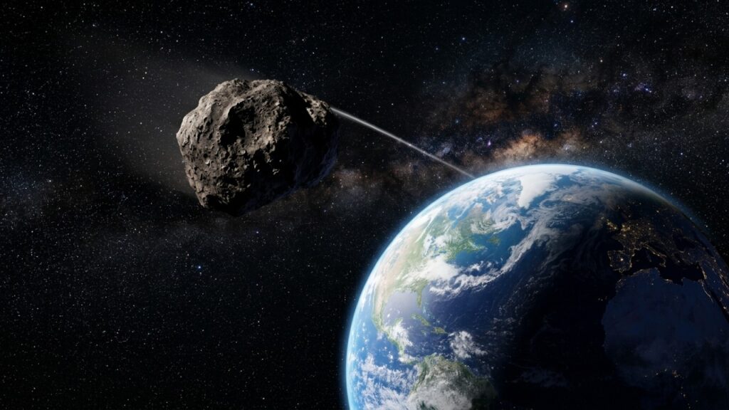 Asteroide potencialmente perigoso vai passar perto da Terra durante a noite e cientistas revelam detalhes sobre tamanho, velocidade e trajetória do objeto espacial
