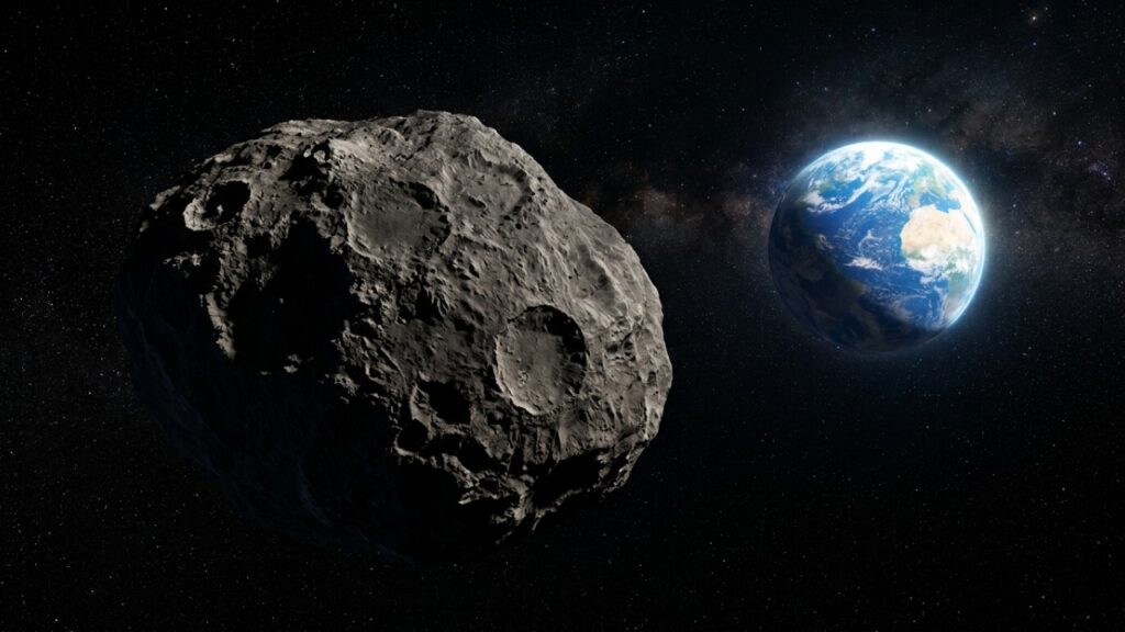 Asteroide potencialmente perigoso vai passar perto da Terra durante a noite e cientistas revelam detalhes sobre tamanho, velocidade e trajetória do objeto espacial