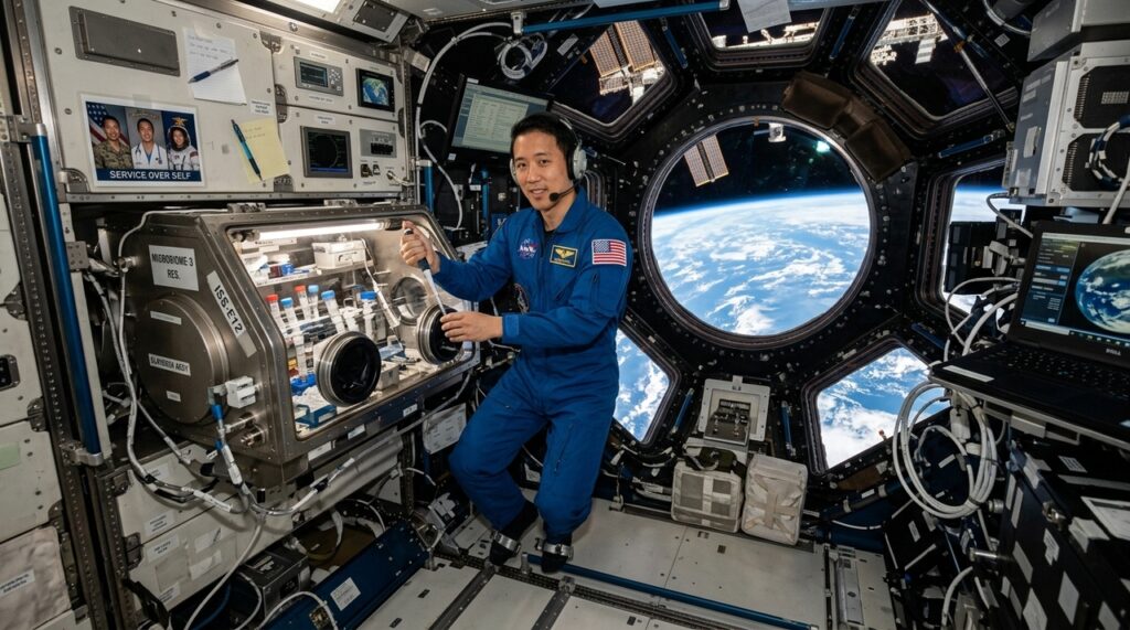 Ele passou 245 dias no espaço, deixando a NASA ao retornar. Tanto soldado, médico quanto astronauta