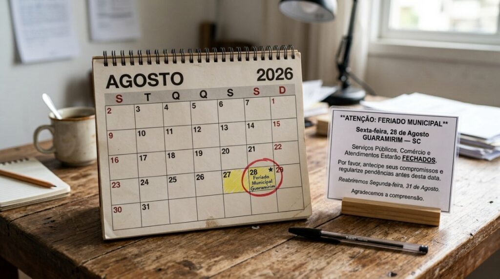 Feriado confirmado para 28 de agosto muda a rotina de brasileiros com bancos, escolas e repartições públicas fechadas