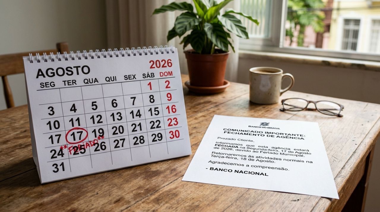 Bancos fecham segunda-feira, 17 de agosto, em cidades brasileiras e moradores precisam antecipar pagamentos