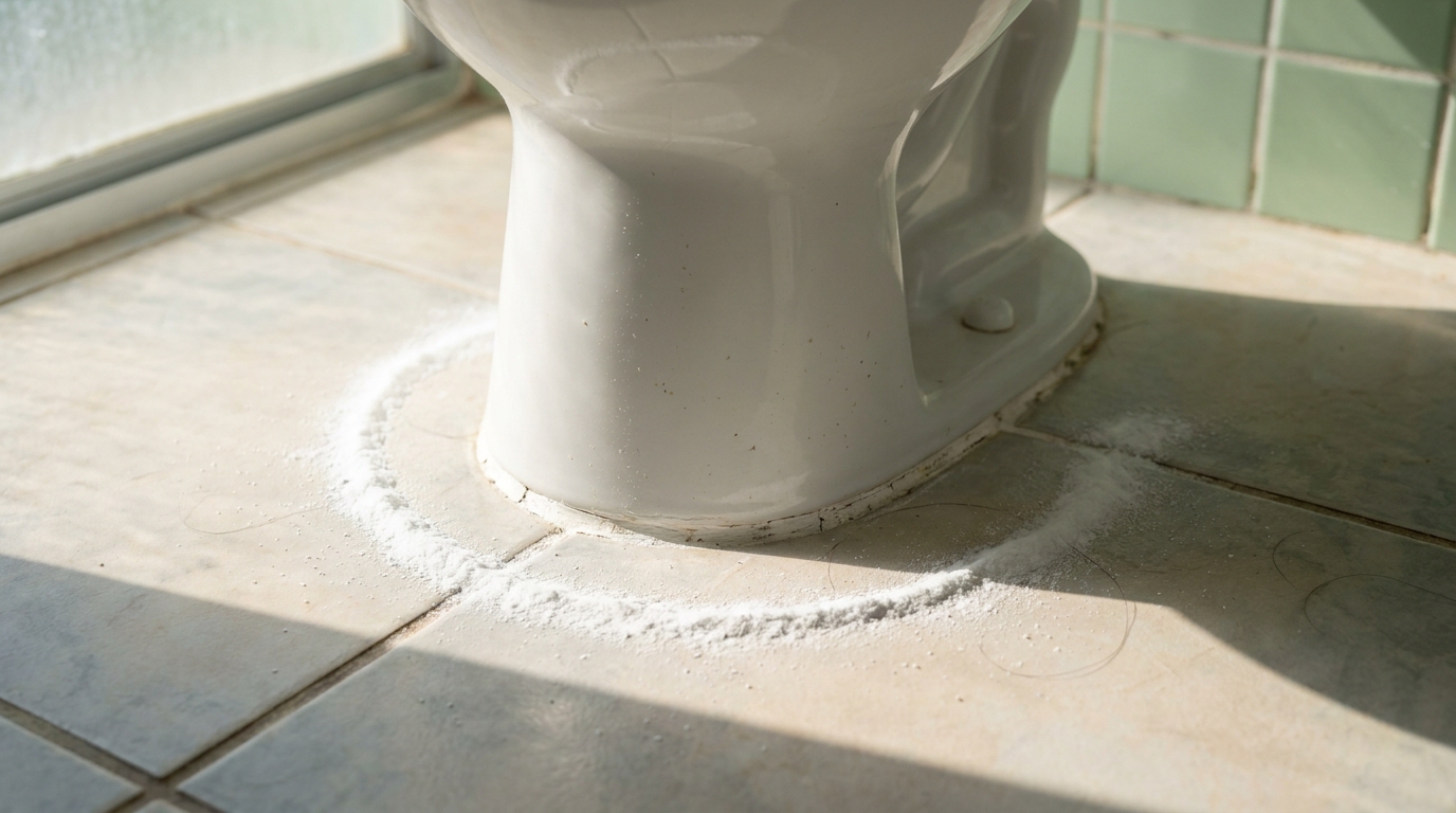Polvilhar bicarbonato de sódio ao redor do vaso sanitário: para que serve e por que é recomendado