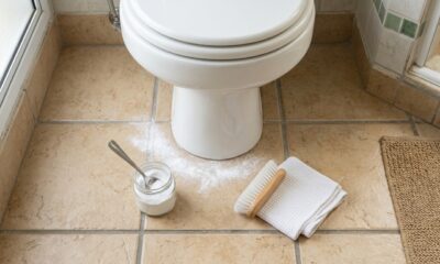 Polvilhar bicarbonato de sódio ao redor do vaso sanitário: o que ele faz e por que é recomendado
