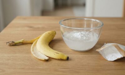 O truque com casca de banana que está surpreendendo dentro de casa
